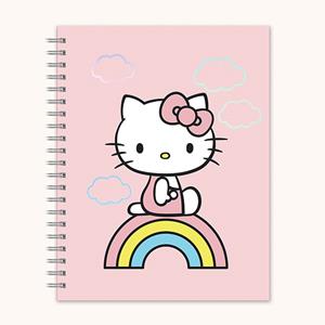 Image of HELLO KITTY XL NOTEBOOK - hkclassicpink (SKU: 168875965000122) Image of HELLO KITTY XL NOTEBOOK - hkclassicpink